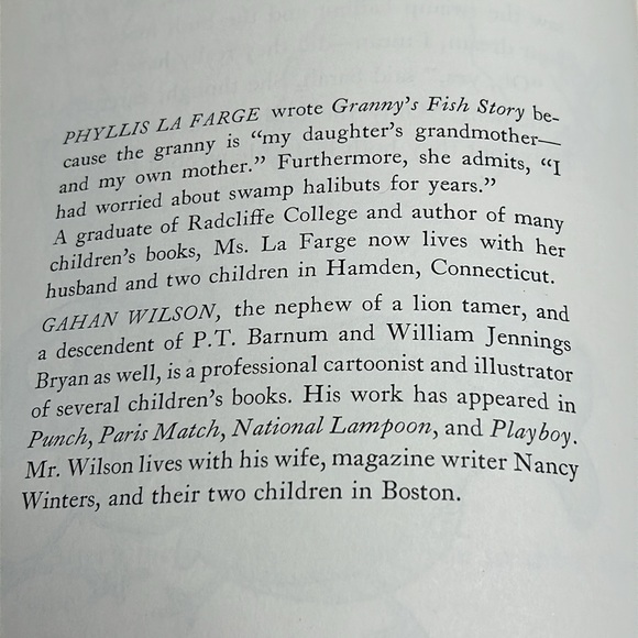 70s Vintage Children’s Book Granny’s Fish Story - Picture 8 of 8